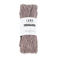  Lang Yarns Crealino (168) Bruin gemeleerd bij de Breiboerderij                           
