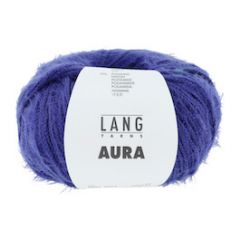 Lang Yarns Aura (35) Marine bij de Breiboerderij                             