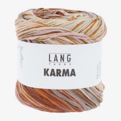 Lang Yarns Karma (09) Bruin/Beige/Grijs bij de Breiboerderij                                   
