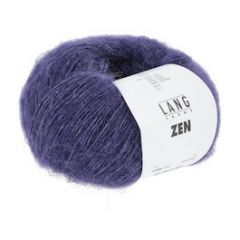 Lang Yarns ZEN (47) Aubergine, bij de Breiboerderij                            