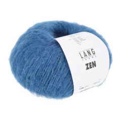 Lang Yarns ZEN (79) Helder Blauw                            