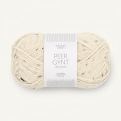 Sandnes Garn Peer Gynt (2523) Naturel Tweed (leverbaar half juni '25)