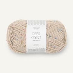 Sandnes Garn Peer Gynt (2720) Marsepein Tutti Frutti Tweed  bij de Breiboerderij                            