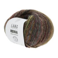 Lang Yarns REINA (03) Groen/Bruin bij de Breiboerderij