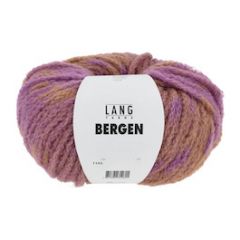 Lang Yarns BERGEN (03) Roze / Oranje bij de Breiboerderij