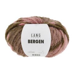 Lang Yarns BERGEN (06) Groen/ Roze bij de Breiboerderij