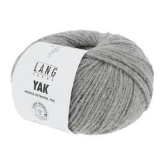 Lang Yarns YAK (03) Licht Grijs bij de Breiboerderij