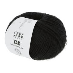 Lang Yarns YAK (04) Zwart bij de Breiboerderij