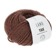 Lang Yarns YAK (62) Burgundy bij de Breiboerderij                                 