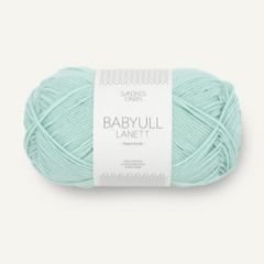  Sandnes Garn Babyull Lanett (7720) Blauw Mint bij de Breiboerderij                           