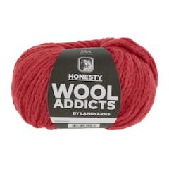 Wooladdicts HONESTY by Lang Yarns (60) Rood bij de Breiboerderij