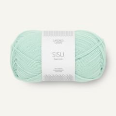   Sandnes Garn Sisu (7720) Blauw Mint bij de Breiboerderij                          