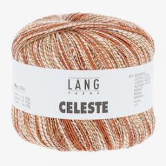 Lang Yarns CELESTE (15) Cognac bij de Breiboerderij                            