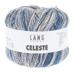   Lang Yarns CELESTE (34) Blauw bij de Breiboerderij                          