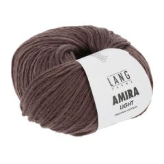 Lang Yarns AMIRA Light (68) Donkerbruin bij de Breiboerderij                            