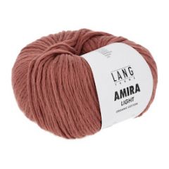 Lang Yarns AMIRA Light (87) Steen Rood bij de Breiboerderij                            