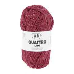 Lang Yarns QUATTRO Lamé (13) Geel bij de Breiboerderij
