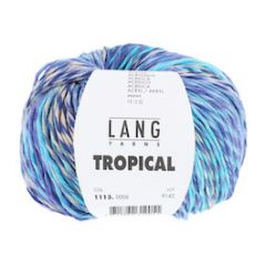  Lang Yarns TROPICAL (06) Blauw / Turkoois bij de Breiboerderij                           