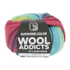Wooladdicts by Lang Yarns SUNSHINE Color (353) Rainbow