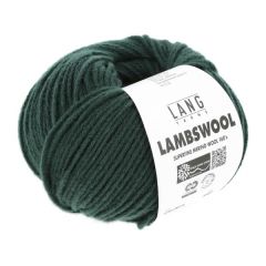 Lang Yarns Lambswool (18) Donkergroen