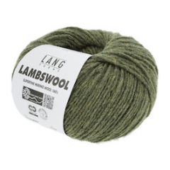 Lang Yarns Lambswool (97) Olijf bij de Breiboerderij                            