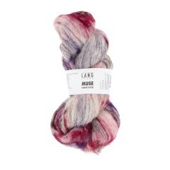 Lang Yarns MUSE (03) Green Printed - handgeverfd                            