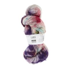 Lang Yarns MUSE (04) Purple Printed - handgeverfd                            