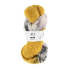 Lang Yarns MUSE (06) Yellow Printed - handgeverfd                            