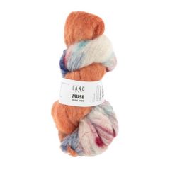 Lang Yarns MUSE (11) Blue Printed - handgeverfd                            
