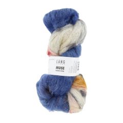 Lang Yarns MUSE (11) Blue Printed - handgeverfd                            