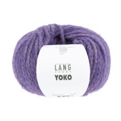 Lang Yarns YOKO (47) Paars bij de Breiboerderij                            