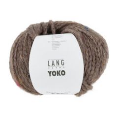 Lang Yarns YOKO (68) Bruin bij de Breiboerderij                            