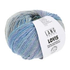 Lang Yarns LOVIS (09) Paars/Blauw/Groen