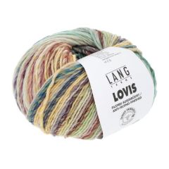 Lang Yarns LOVIS (13) Roze/Blauw/Geel