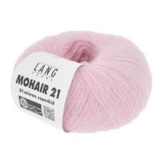 Lang Yarns MOHAIR 21 (09) Licht Roze online bij de Breiboerderij                            