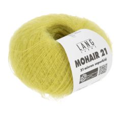 Lang Yarns MOHAIR 21 (14) Zonnig Geel online bij de Breiboerderij                                