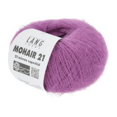 Lang Yarns MOHAIR 21 (66) Roze online bij de Breiboerderij!                            