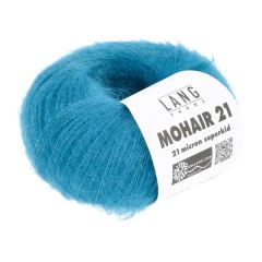   Lang Yarns MOHAIR 21 (79) Turquoise online bij de Breiboerderij                                      