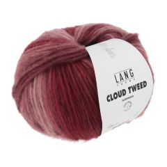 Lang Yarns CLOUD TWEED (09) Bordeauxrood/Roze