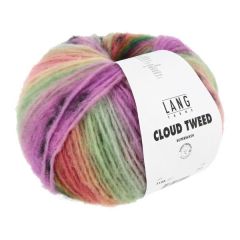 Lang Yarns CLOUD TWEED (11) Roze/Oranje/Groen/Blauw