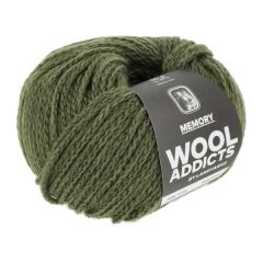 Wooladdicts by Lang Yarns MEMORY (118) Donkergroen bij de Breiboerderij                                
                            