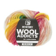Wooladdicts MYSTERY by Lang Yarns (06) Roze/Geel/Ecru bij de Breiboerderij                                 