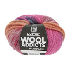 Wooladdicts MYSTERY by Lang Yarns (08) Paars/Roze bij de Breiboerderij                            