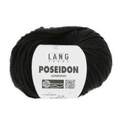 Lang Yarns Poseidon (04) Zwart  bij de Breiboerderij                            