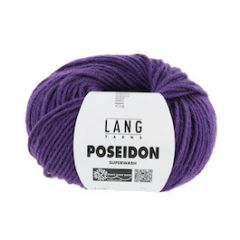 Lang Yarns Poseidon (47) Donker Lila bij de Breiboerderij                           