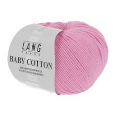 Lang_Yarns_Baby_Cotton_19_Roze_bij_de_Breiboerderij                            