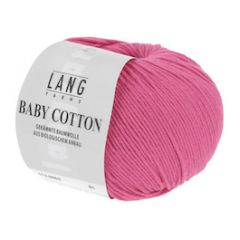 Lang Yarns Baby Cotton (65) Fuchsia bij de Breiboerderij                            