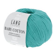 Lang Yarns Baby Cotton (72) Zeegroen bij de Breiboerderij