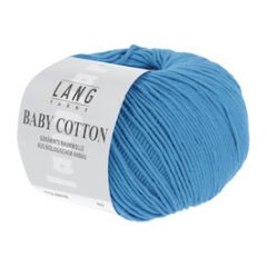 Lang_Yarns_Baby_Cotton_78_Hemelsblauw_bij_de_Breiboerderij                            