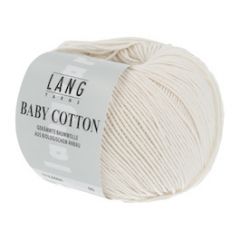 Lang Yarns Baby Cotton Naturel (94) bij de Breiboerderij
